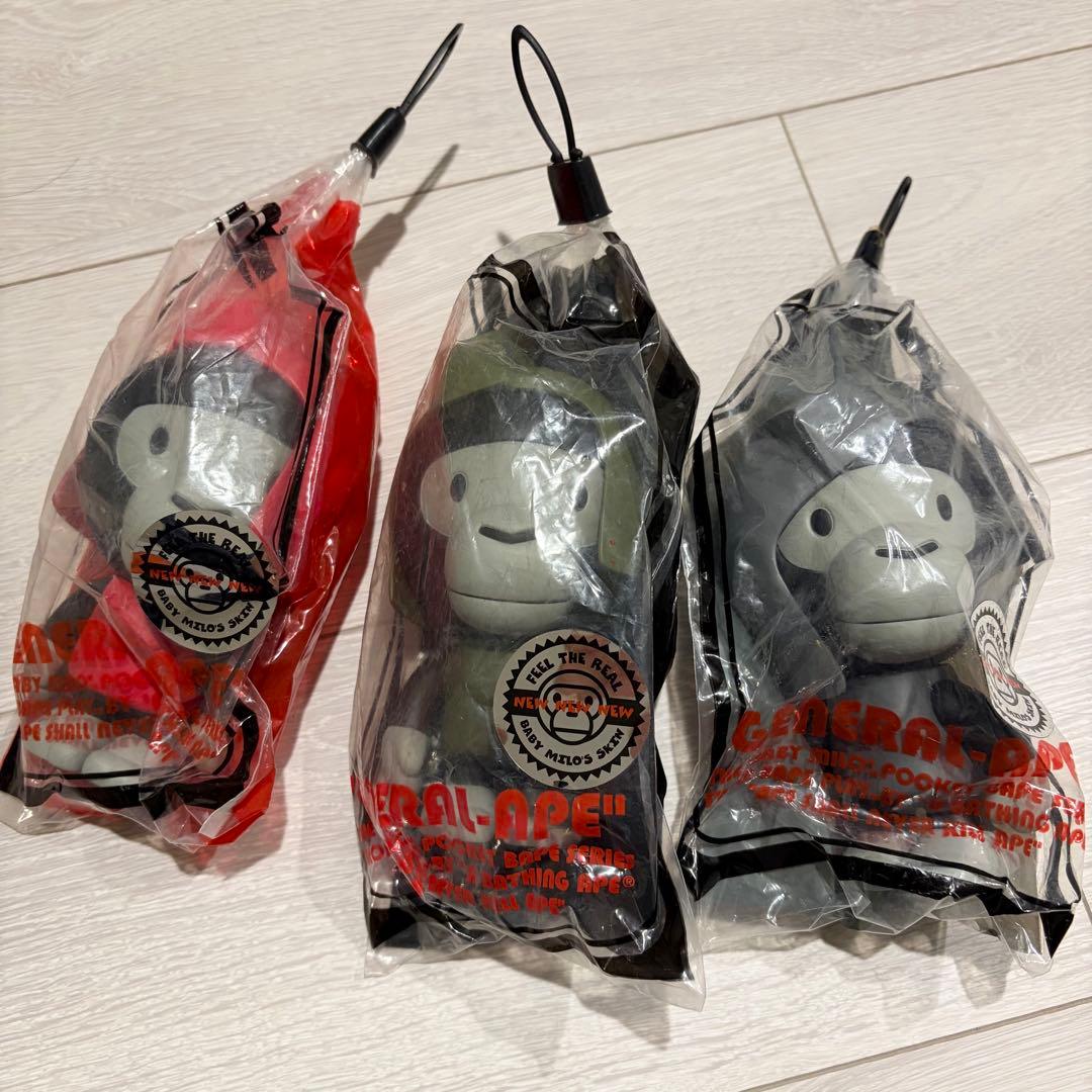 a bathing ape GENERAL APE フィギュアセット