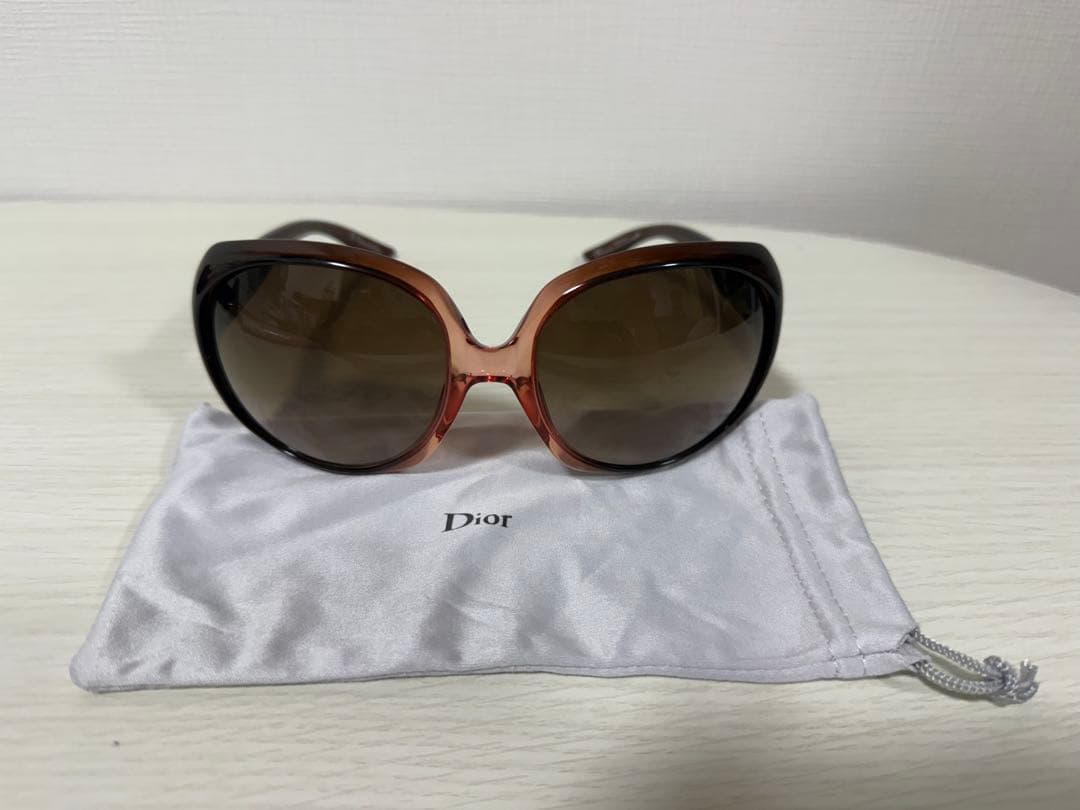 Dior/ディオール サングラス GLOSSY1 ショップカード.専用袋.外箱付