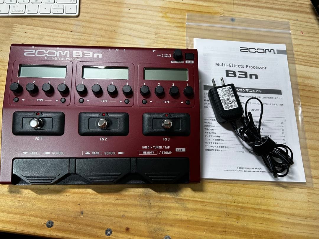 ほぼ未使用　ZOOM B3n