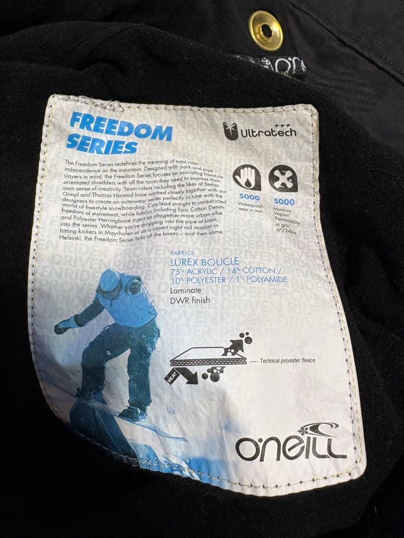 ま*な様 O'NEILL スノーボードウェア パンツ上下セットLサイズ