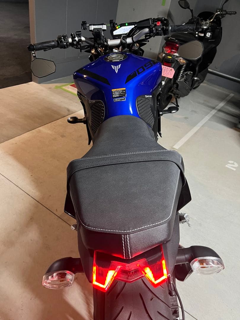 MT-09 ワイズギア コンフォートシート