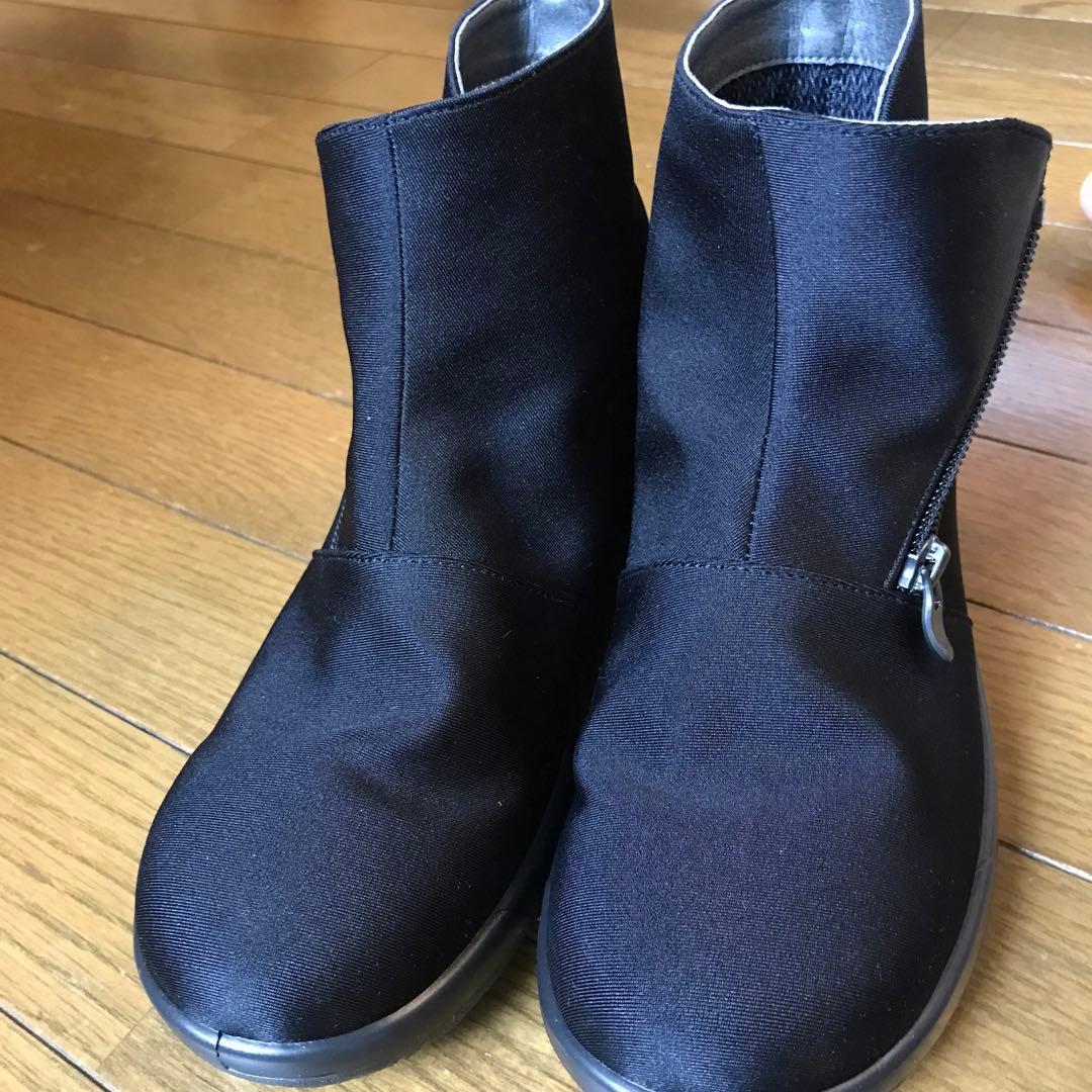 【未使用】トップドライ ショートブーツ ゴアテックス 24cm ブラック