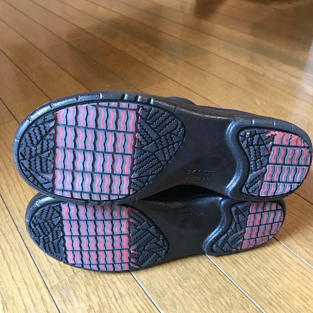 【未使用】トップドライ ショートブーツ ゴアテックス 24cm ブラック