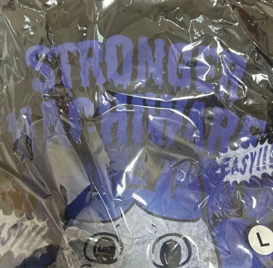 新品L完売品ちいかわTシャツ強くなったハチワレ黒パラレルワールドうさぎ限定
