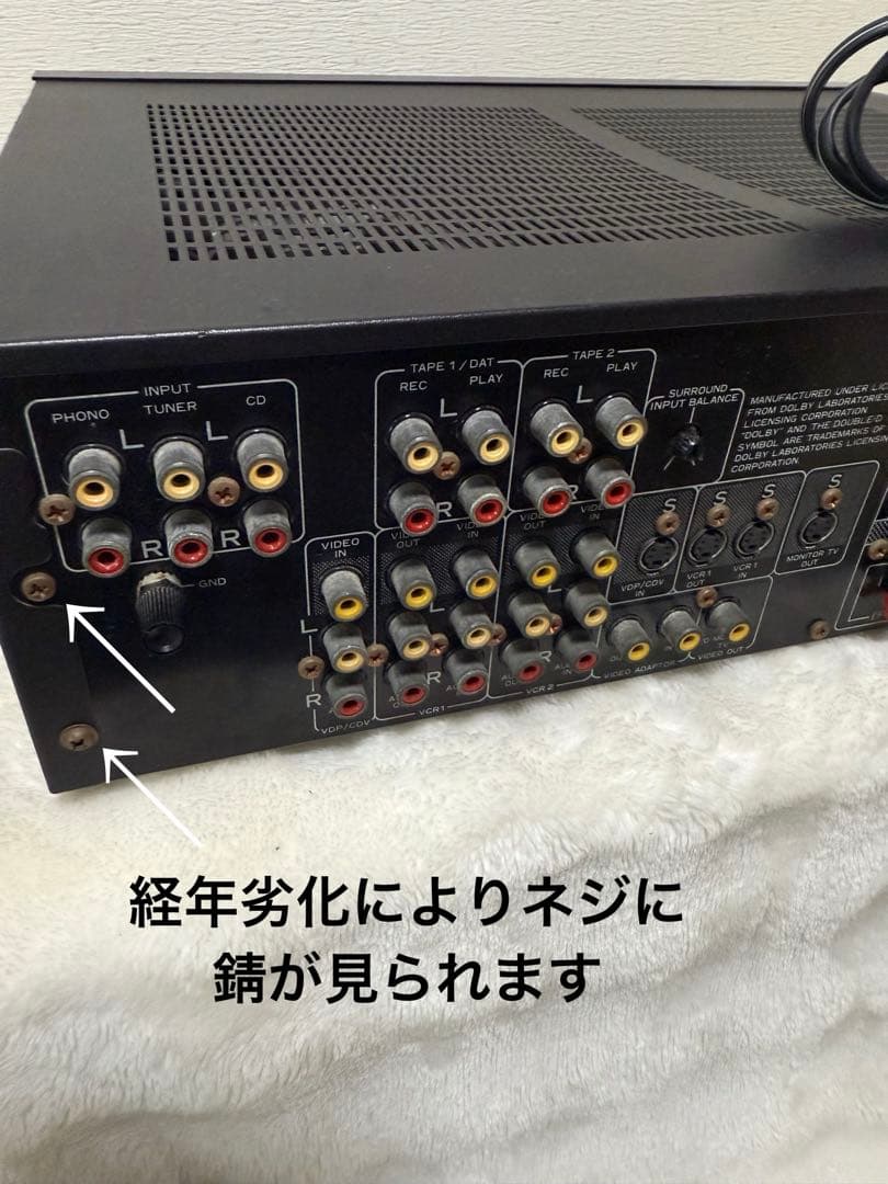 【動作確認済み】Pioneer VSA-530　プリメインアンプ