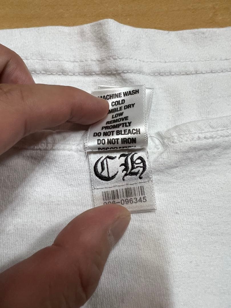 CHROME HEARTS タンクトップ Lサイズ ホワイト　国内正規品