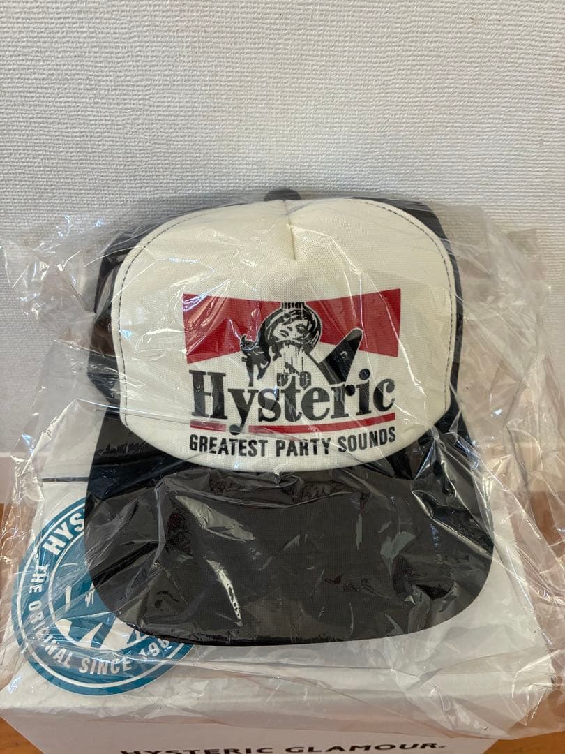 HYSTERIC GLAMOUR GUITAR GIRL メッシュキャップ　新品