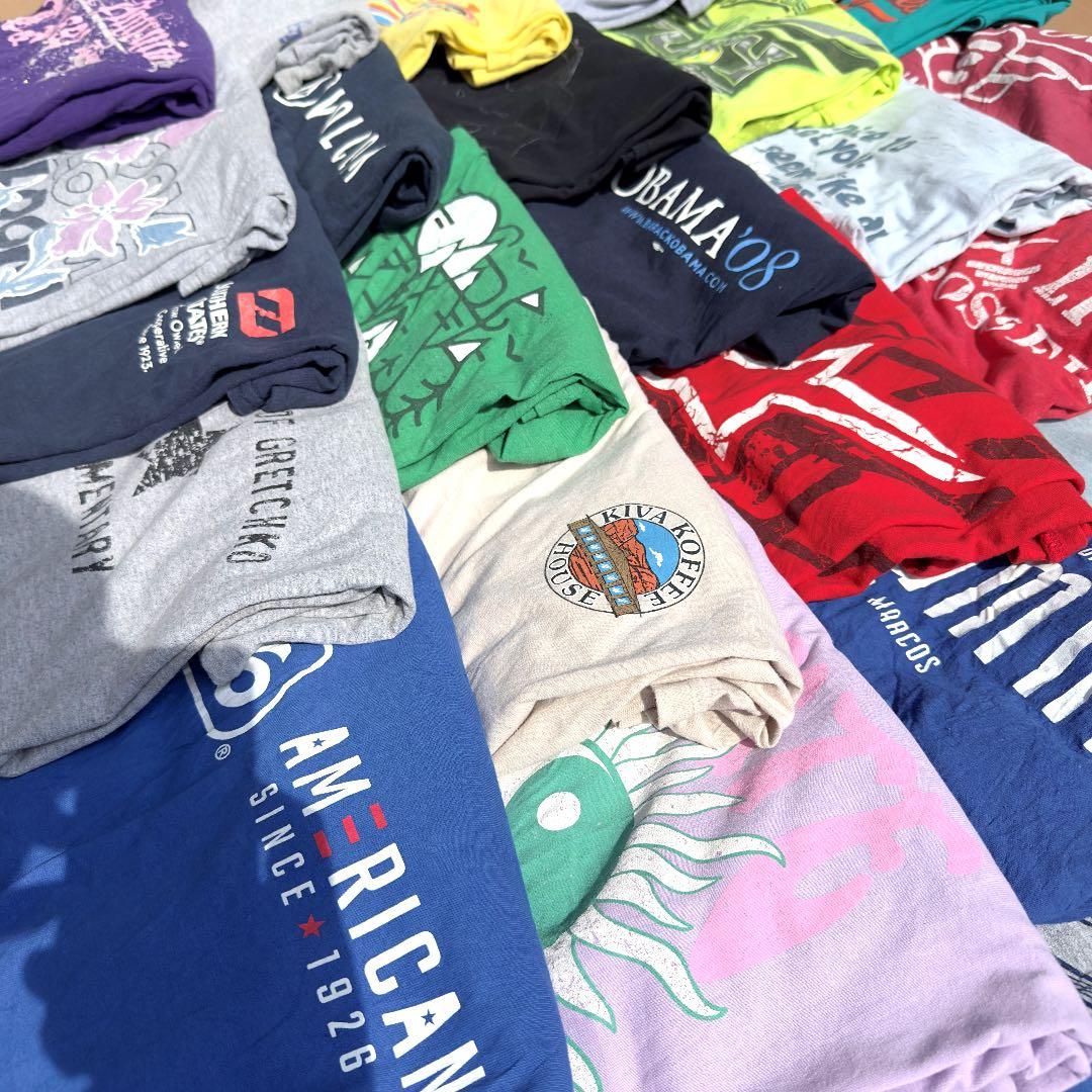 古着Tシャツ60枚 1枚約250円 メンズL まとめ売り USA古着 大量