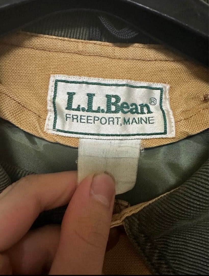 L.L.Bean 　オリジナルフィールドコート　メンズ ライナー付き