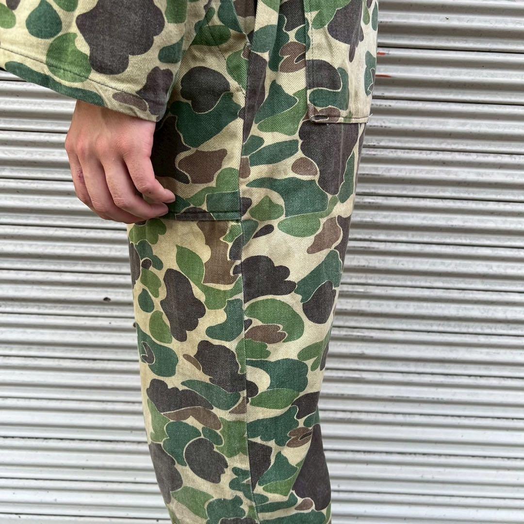 80s STLINGOUTDOORSINC ダックハンターカモ ダックハント