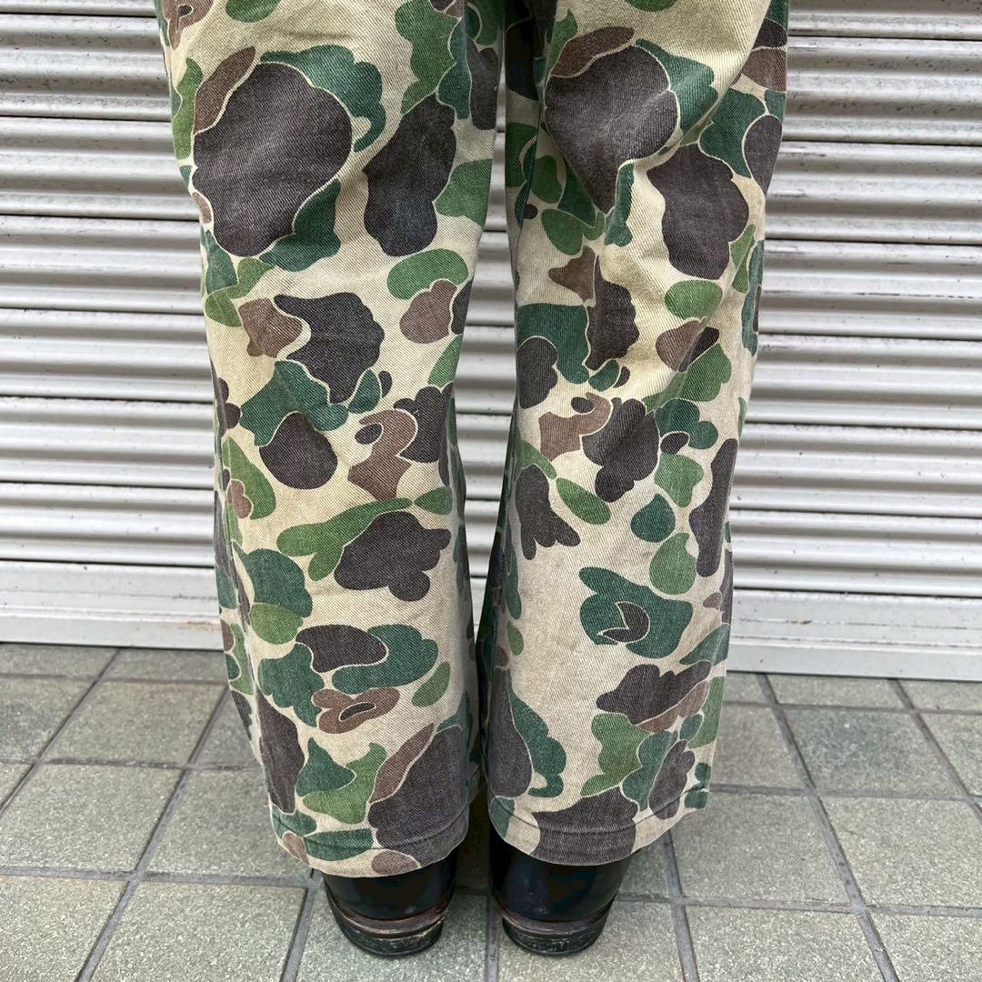80s STLINGOUTDOORSINC ダックハンターカモ ダックハント