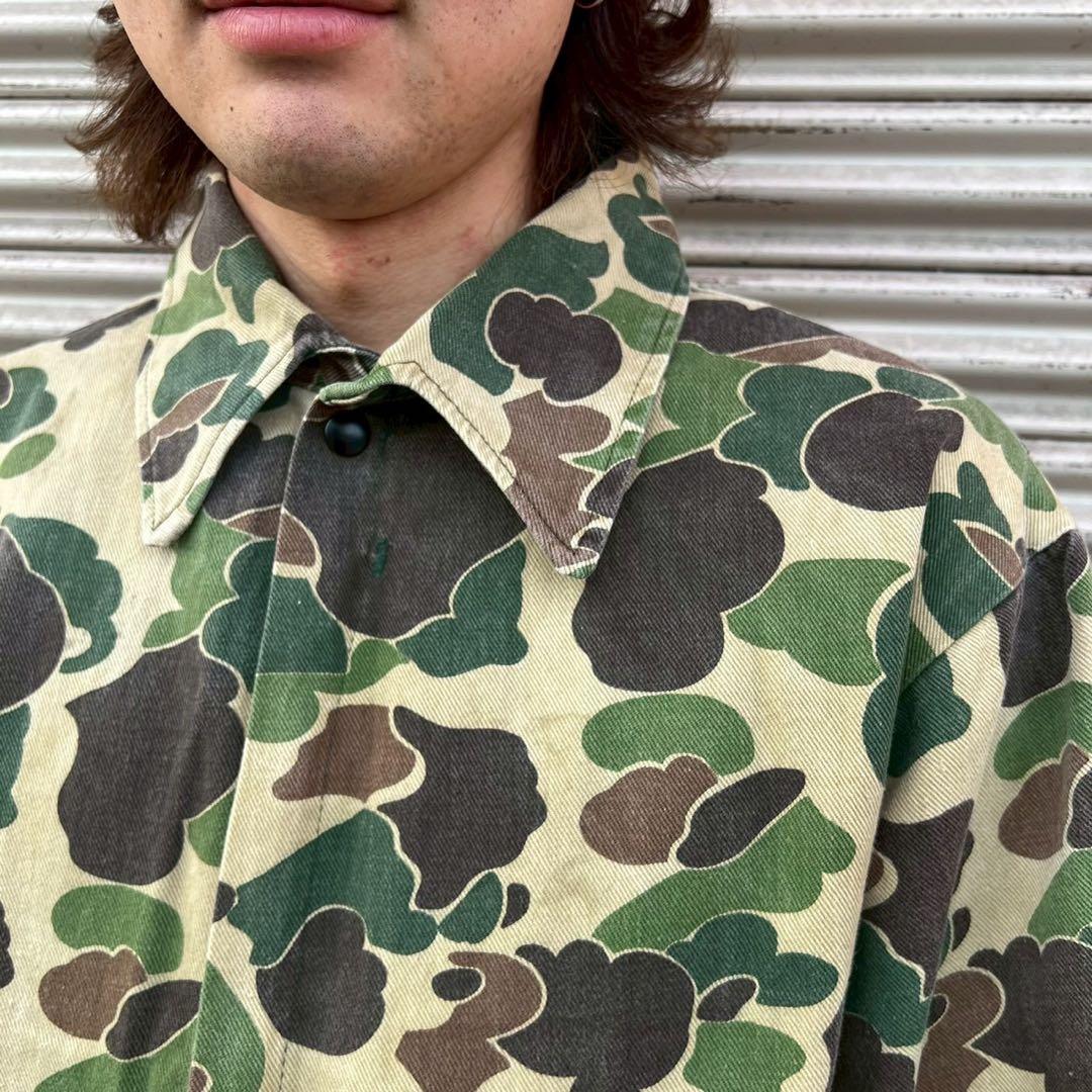 80s STLINGOUTDOORSINC ダックハンターカモ ダックハント