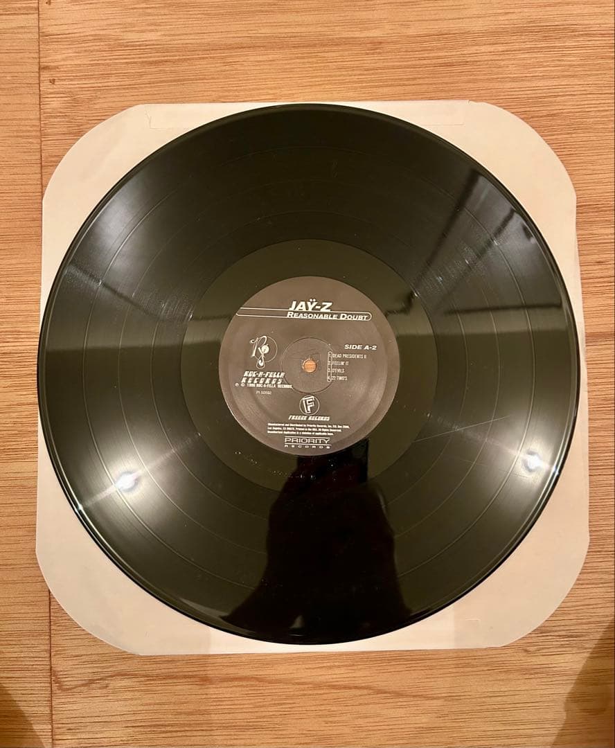 JAY-Z REASONABLE DOUBTオリジナル盤LP