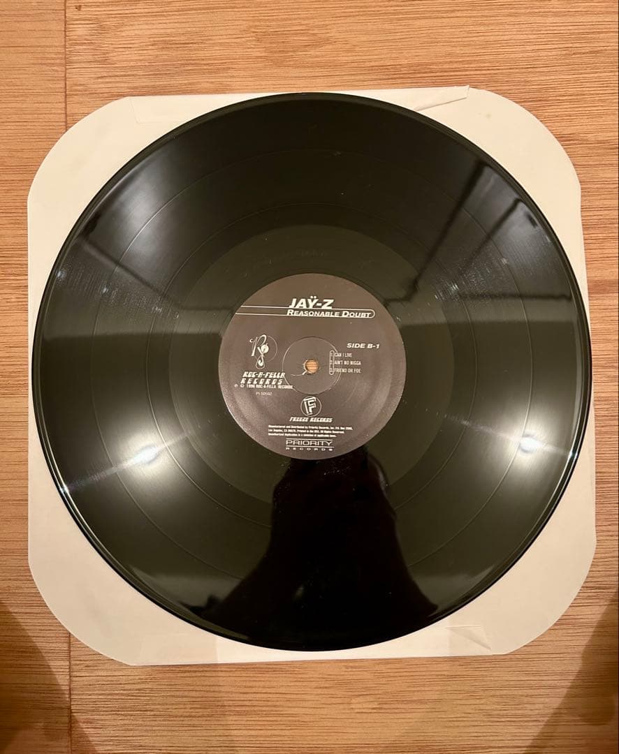 JAY-Z REASONABLE DOUBTオリジナル盤LP