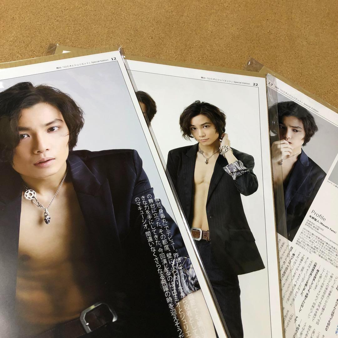【数量限定セット】矢野聖人さん掲載3ページSET（大型配送タイプ）#4848