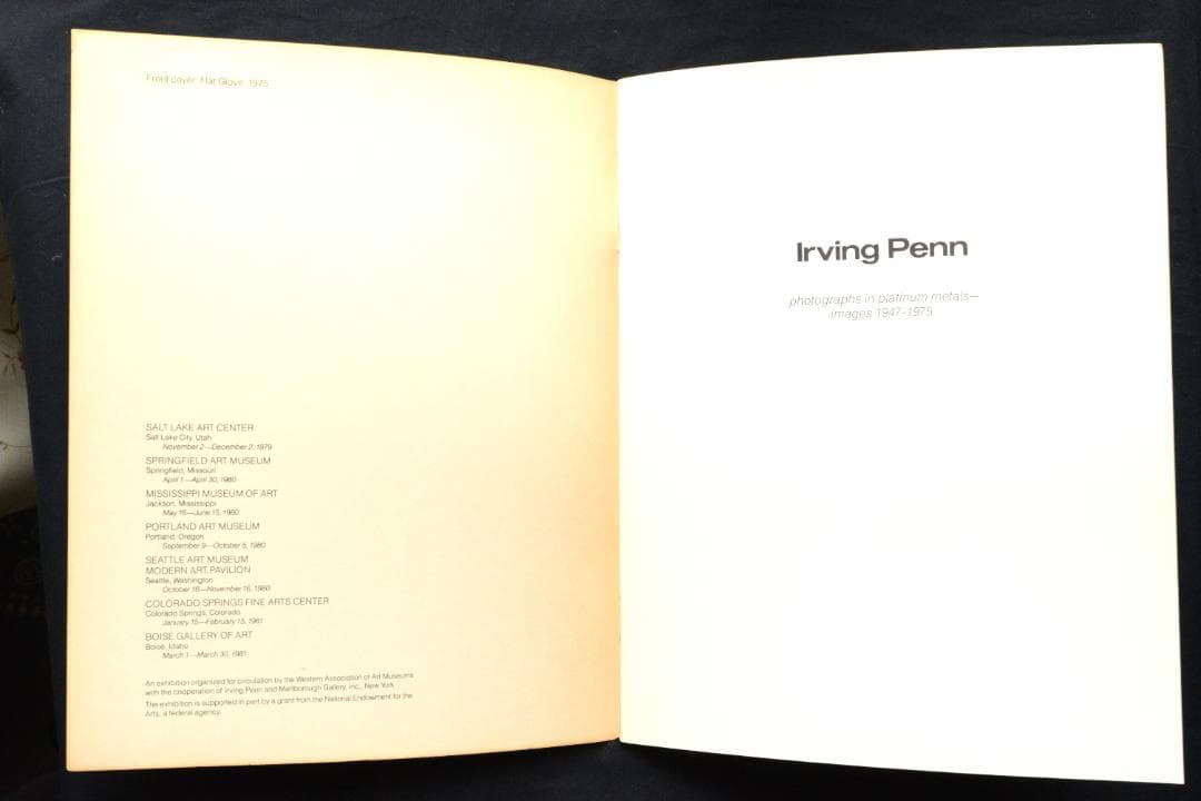 【IRVING PENN 】アーヴィング・ペン　1981年