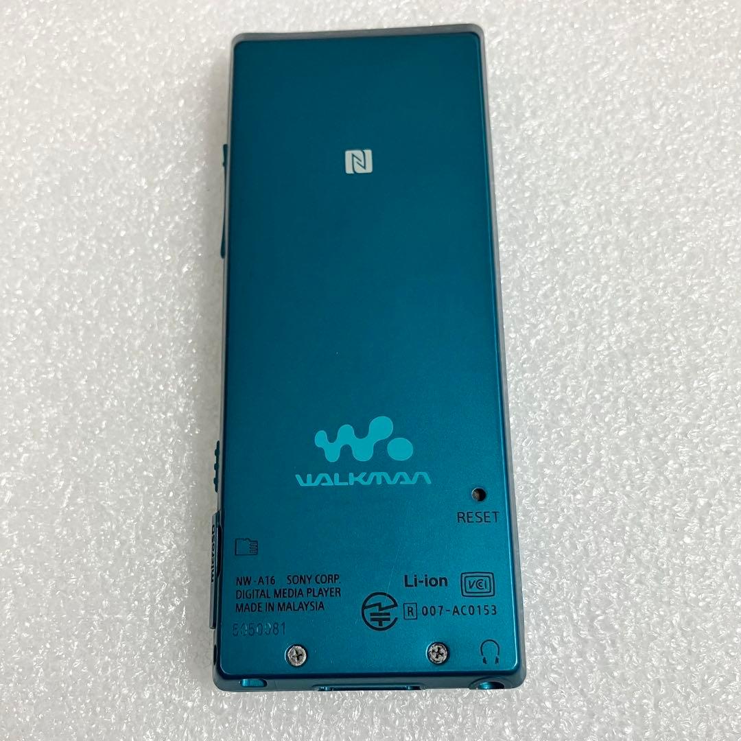 【バッテリー良好】　ソニー　ウォークマン　NW-A16 32GB ブルー　あおー