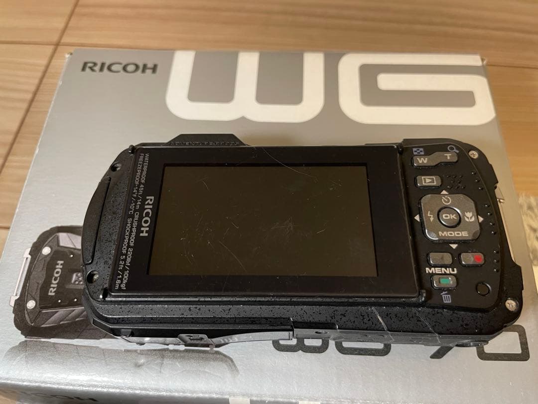 デジタルカメラ RICHO WG-70 Orange