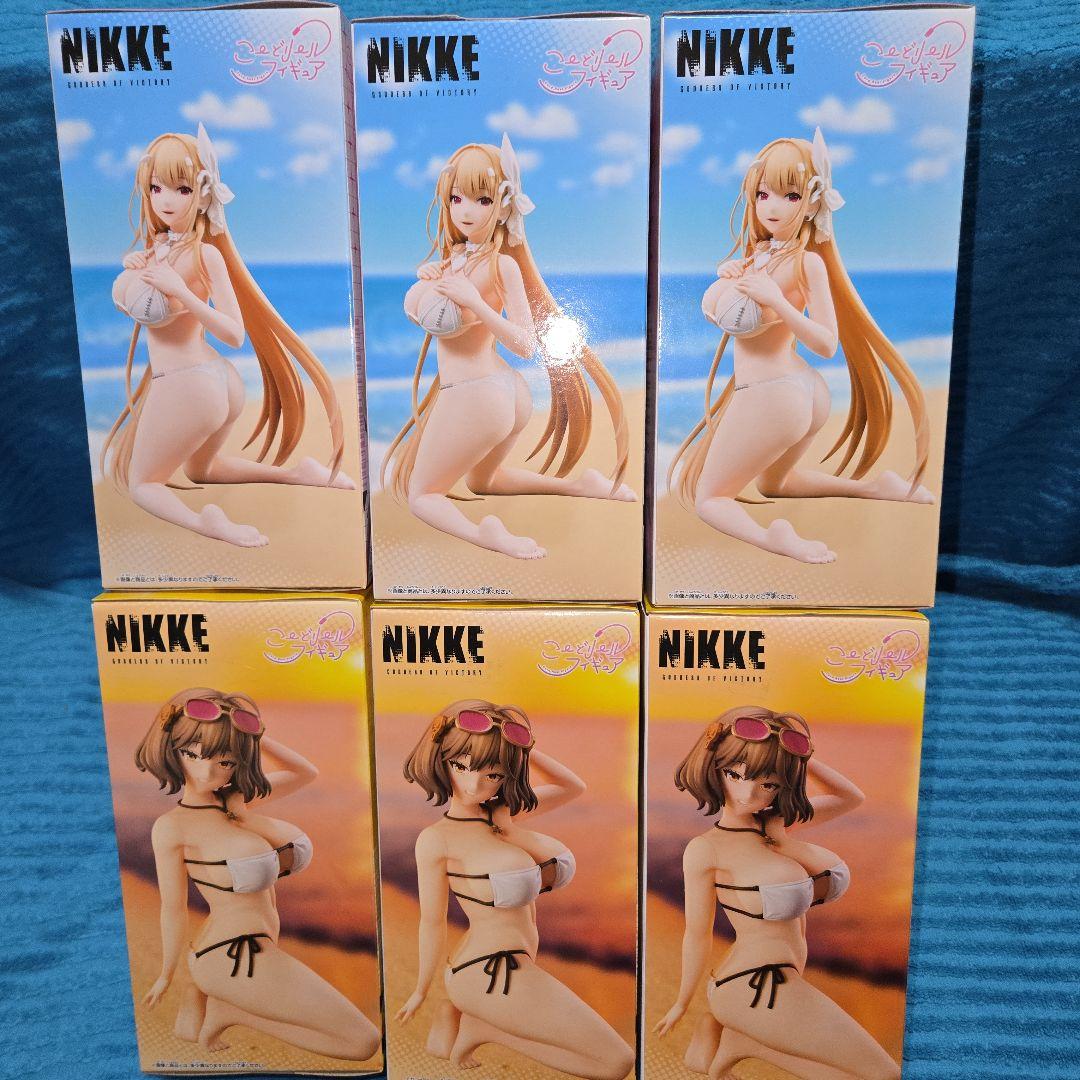 勝利の女神:NIKKE アニス バイパー こーどリールフィギュア 2種3セット