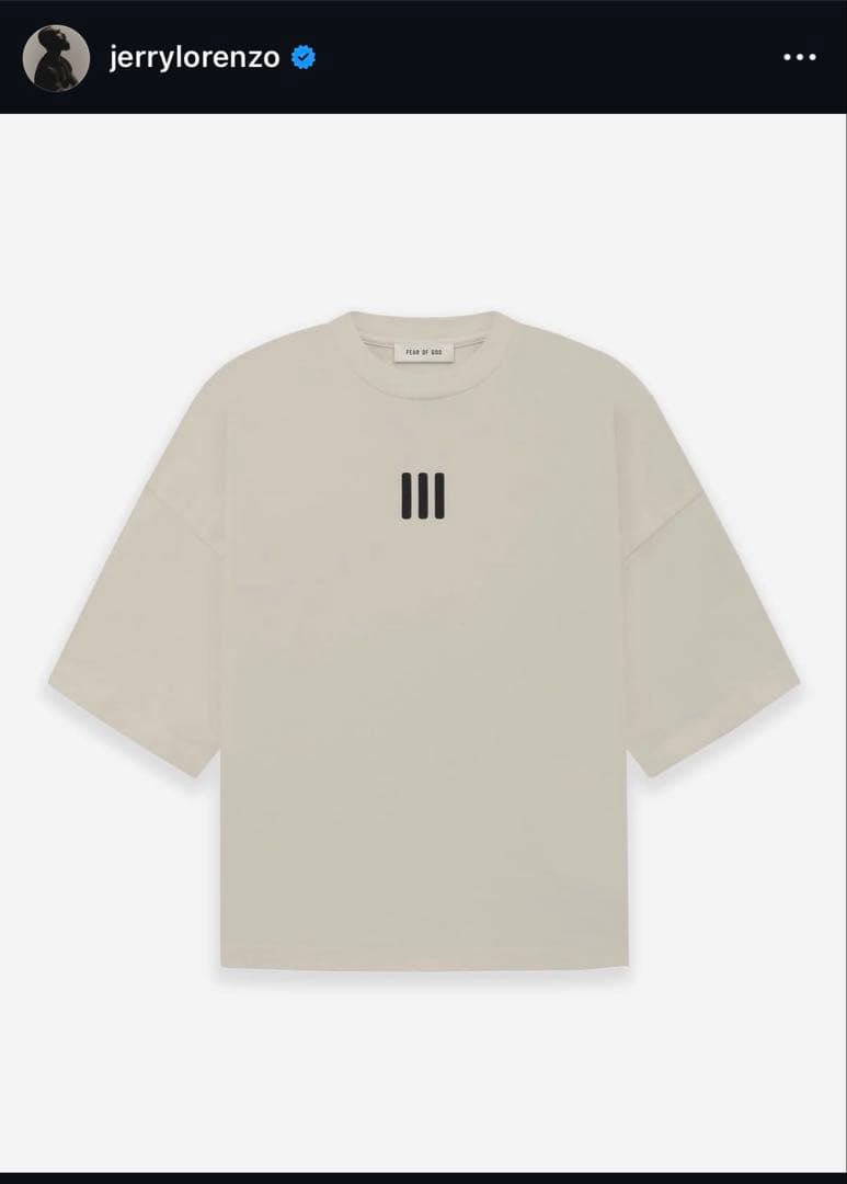fear of god athletics bobmarley Sサイズ