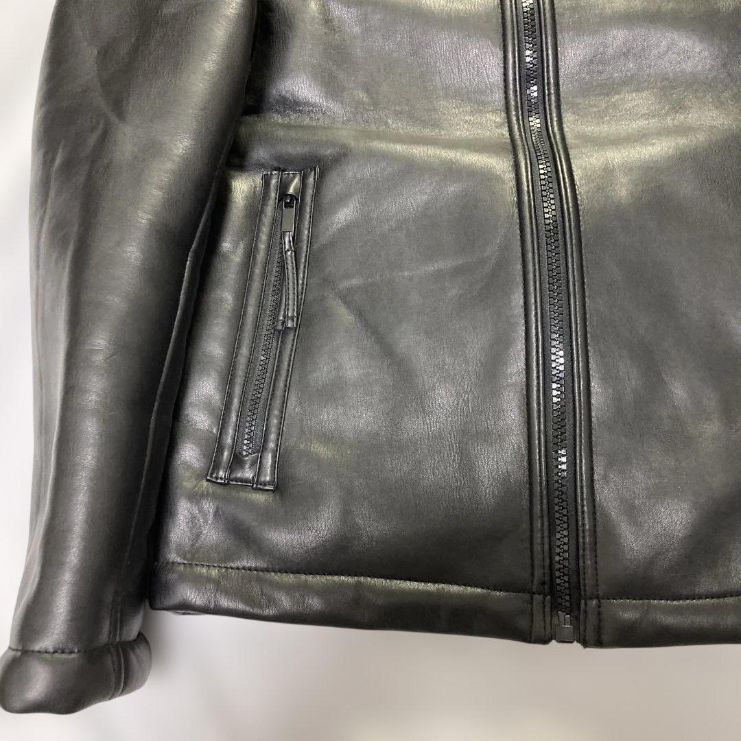 【美品】ZARA B-3 フェイクムートンジャケット フライトジャケット M相当