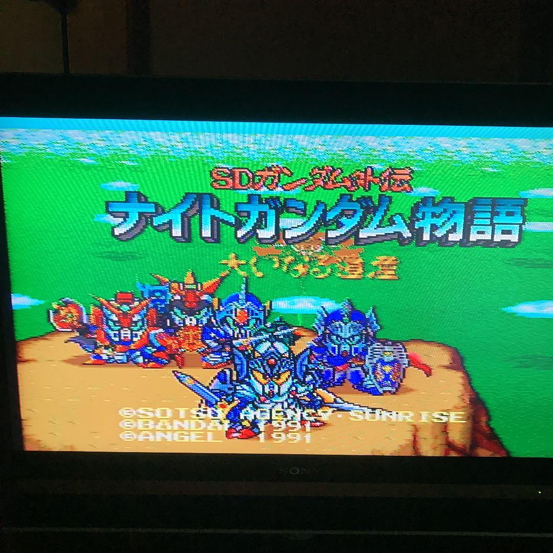 ナイトガンダム物語　スーパーファミコン　スーファミ　ソフト SFC