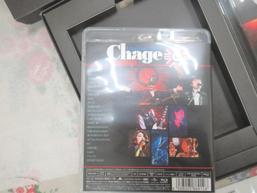 Chage Live Tour 2014 ~ equal ~　プレミアムセット