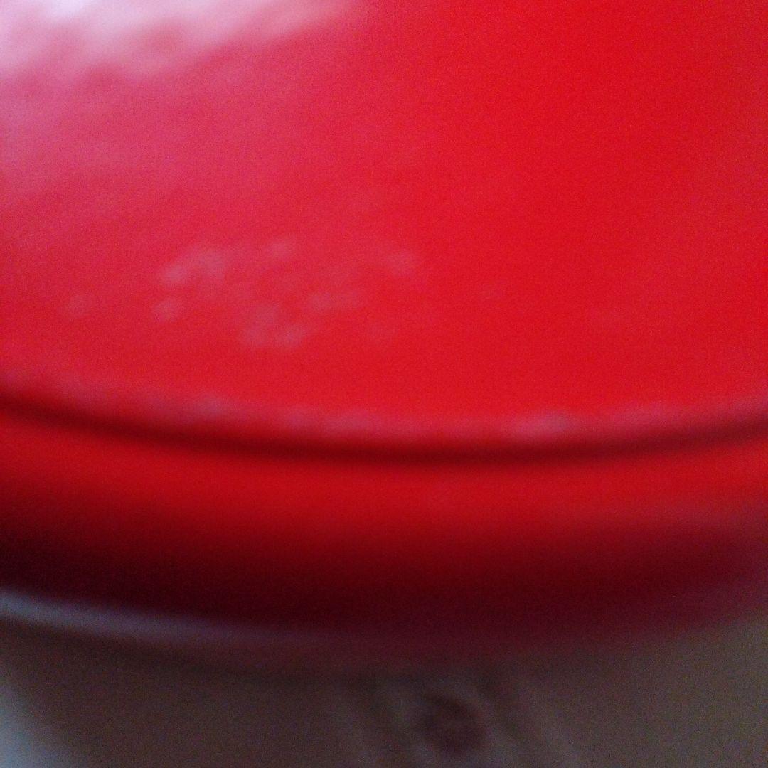 LE CREUSET 両手鍋 レッド 約25cm中古、なかなか無いです。
