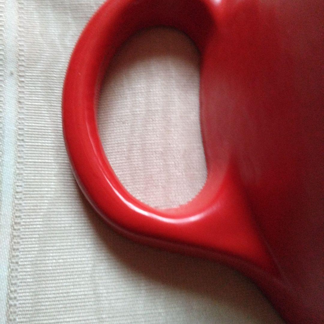 LE CREUSET 両手鍋 レッド 約25cm中古、なかなか無いです。