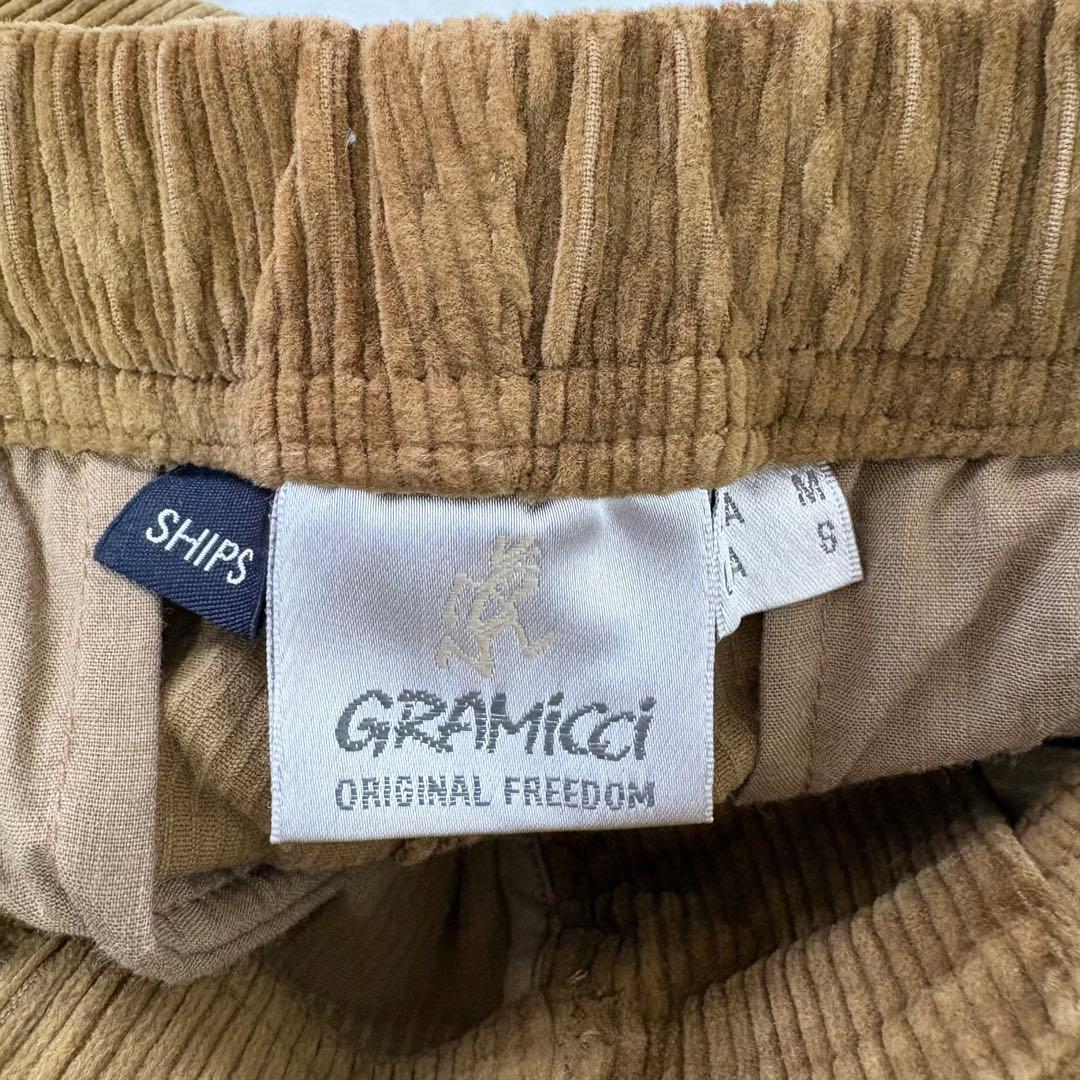 GRAMICCi SHIPS別注 コーデュロイパンツ M キャメル