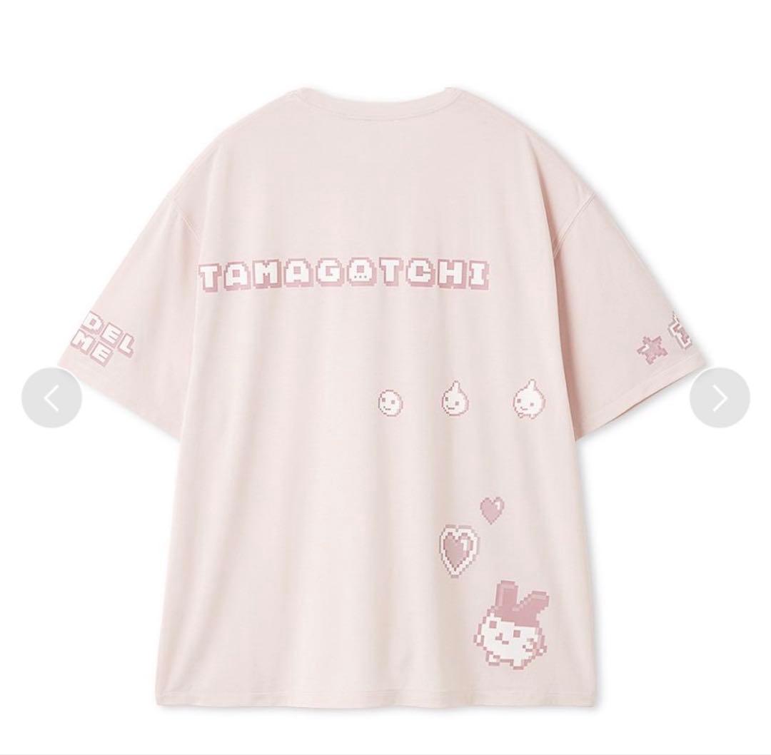 スナイデルホーム たまごっち みみっちTAMAGOTCHI ピンク Tシャツ