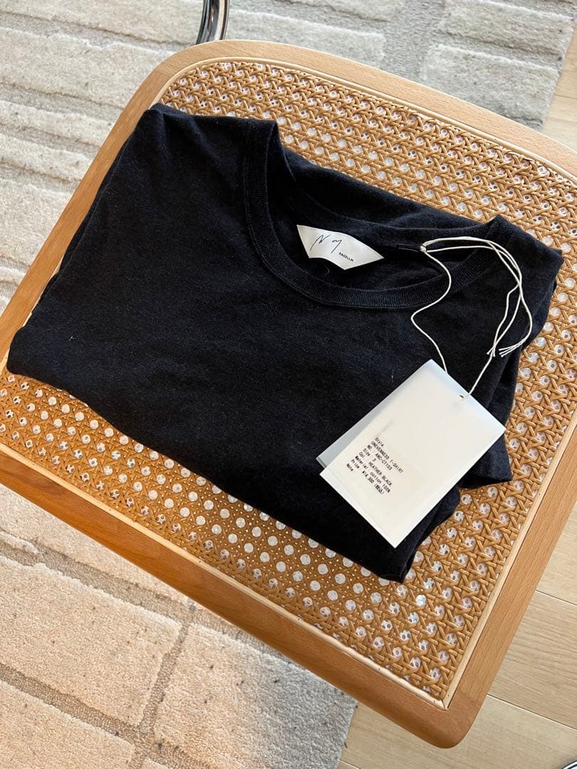 ancellm UNEVENNESS T-SHIRT 3 ②
