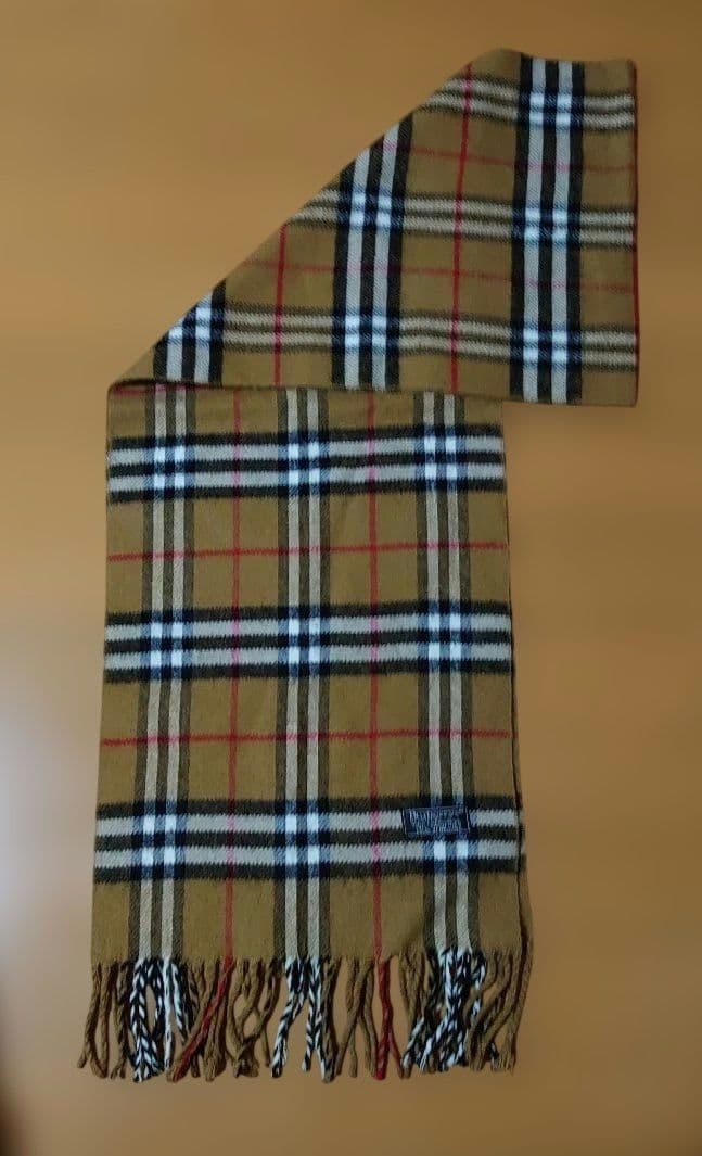 タ*︎様 【美品】✨✨Burberry ノバチェック柄マフラーララムウール100