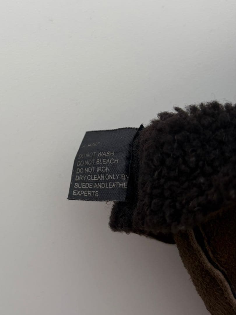 小物 Archive Miu Miu Mouton Gloves Brown