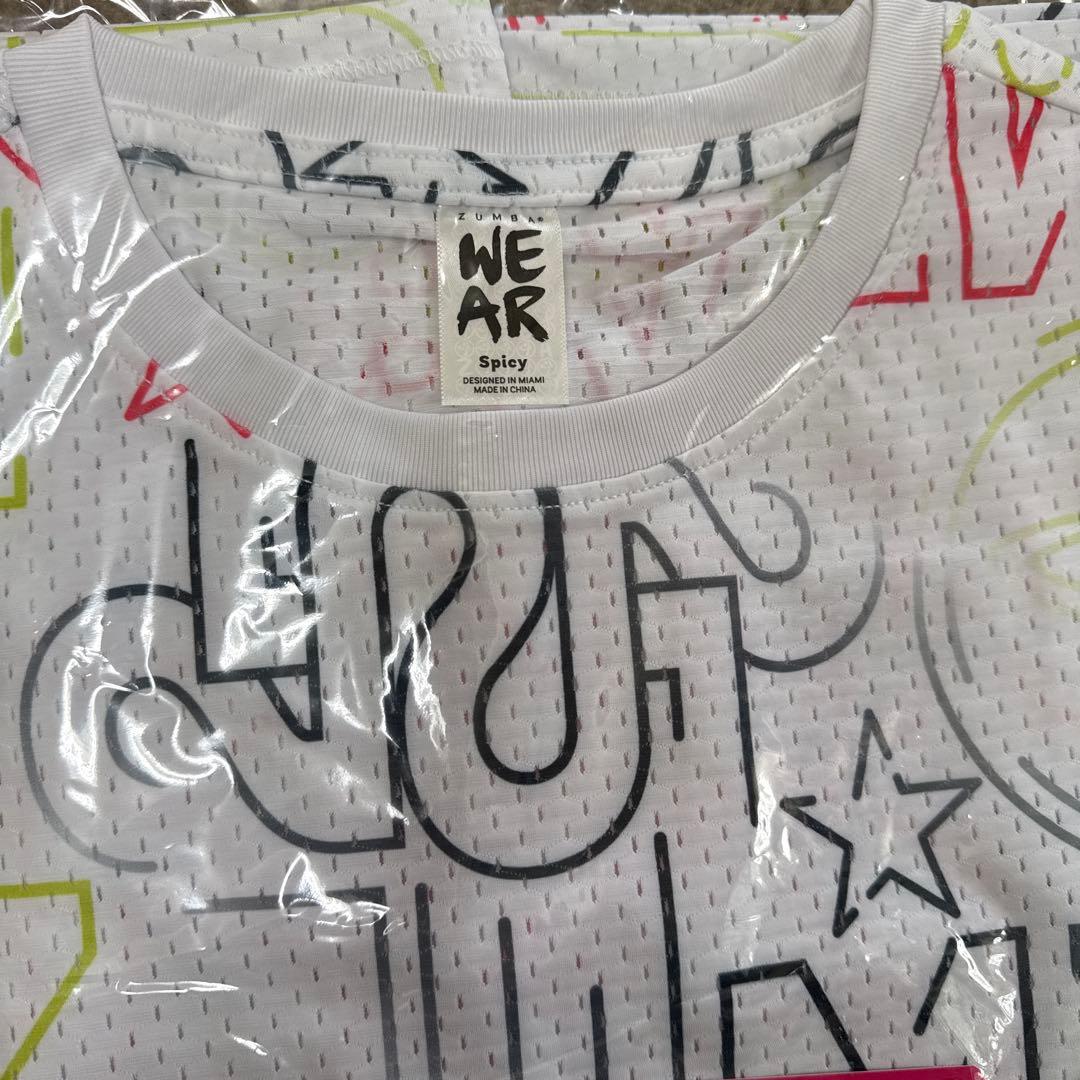 正規品 新作 新品未開封 ZUMBA ZIN25周年 メッシュ Tシャツ S