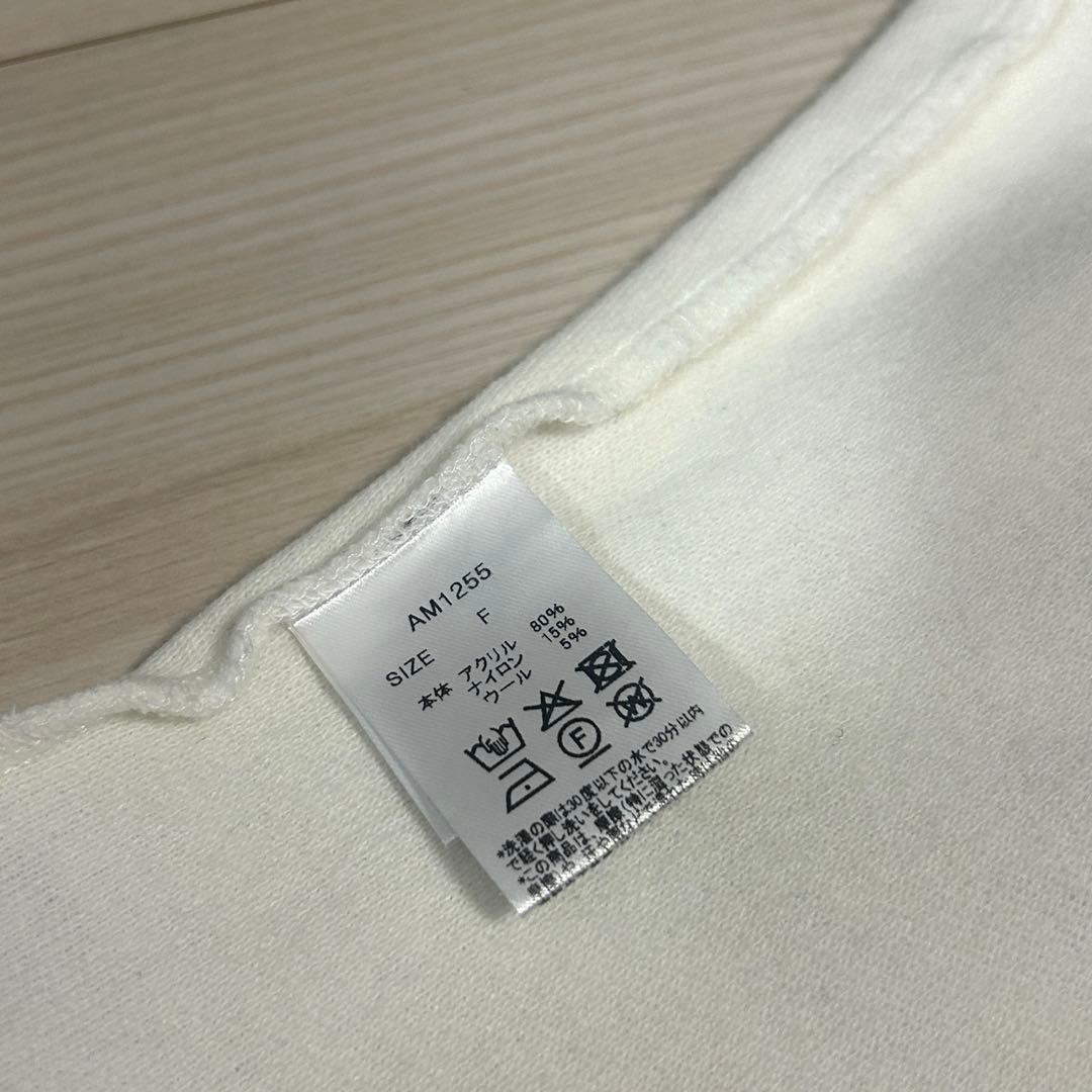 【即購入可】andmary Nanaribbon oneshouldertops