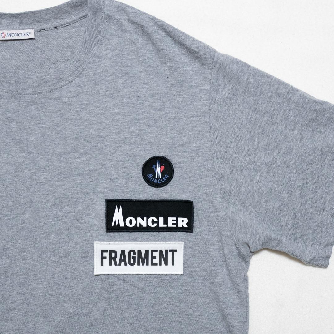Moncler x Fragment コラボ ロゴワッペンTシャツ