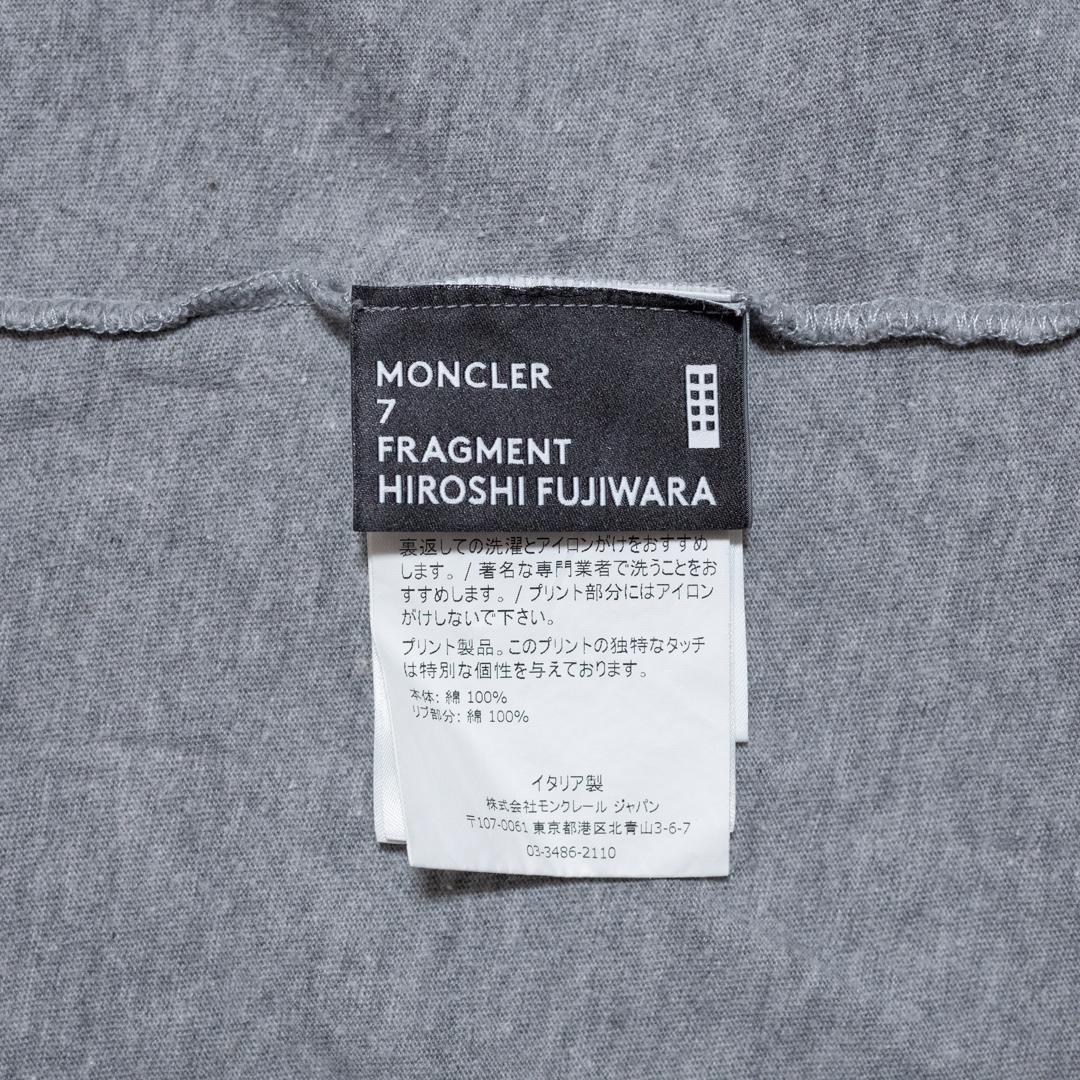 Moncler x Fragment コラボ ロゴワッペンTシャツ