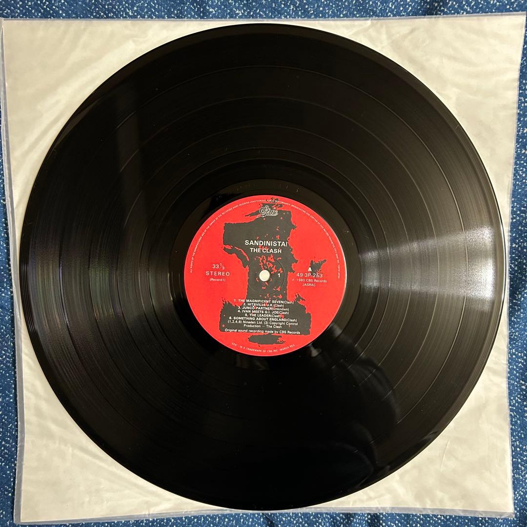 ［名盤］ザ クラッシュレコード　SANDINISTA！3枚組　パンク　レゲエ