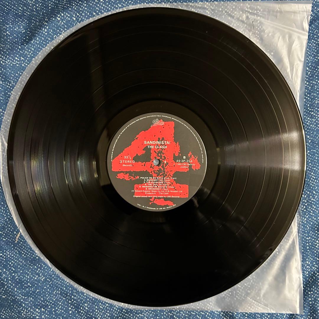［名盤］ザ クラッシュレコード　SANDINISTA！3枚組　パンク　レゲエ