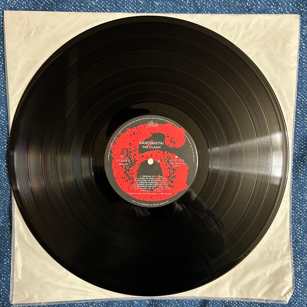 ［名盤］ザ クラッシュレコード　SANDINISTA！3枚組　パンク　レゲエ