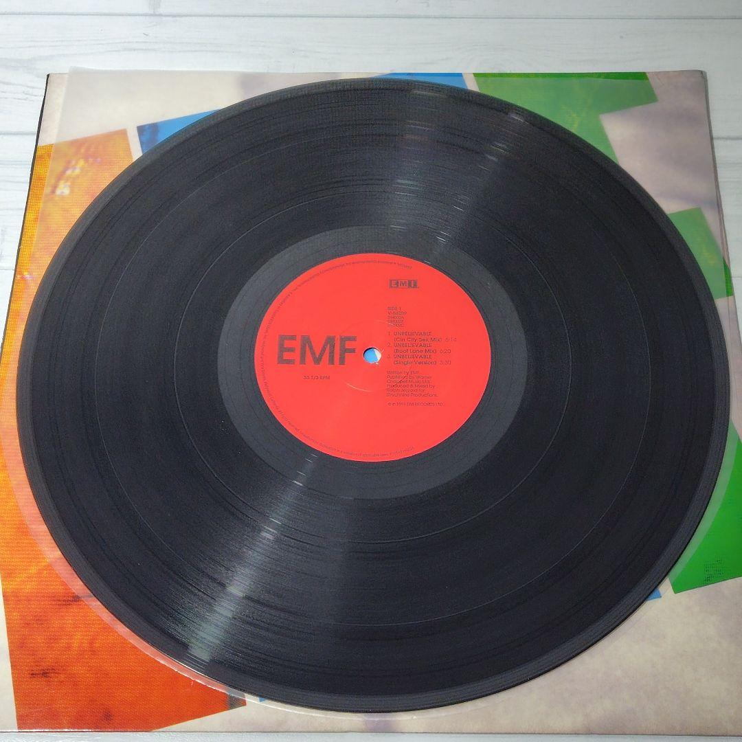 EMF / BELIEVABLE 12インチレコード 希少盤 入手困難 美盤
