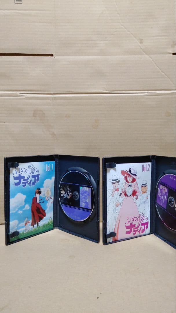 不思議の海のナディアDVD全10巻セットセル版【レンタル落では無い】