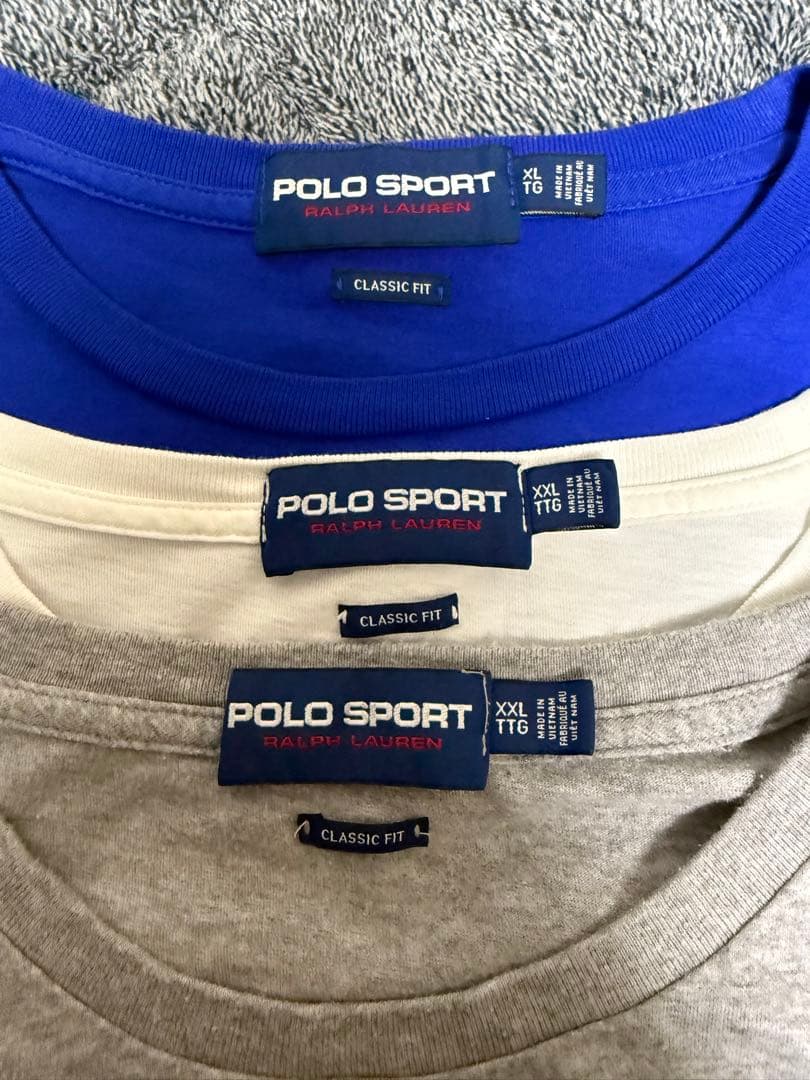 復刻　POLO SPORT Tシャツ 3色セット