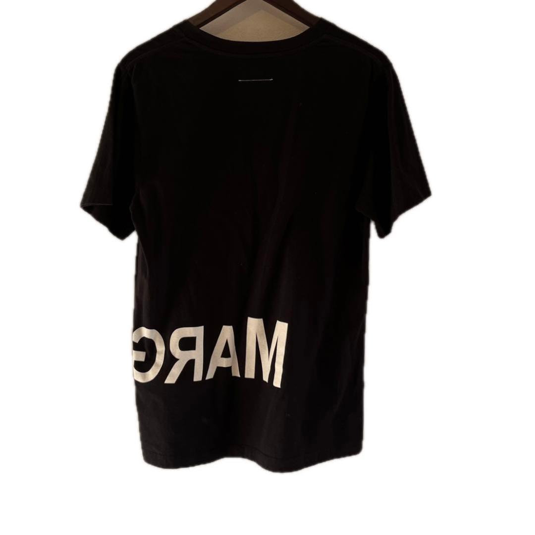 エムエムシックス MM6 カットソー リバースロゴ コットン Tシャツ