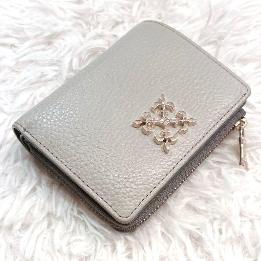 【美品】russet モノグラムプレート ハーフフォレット(SO-376)