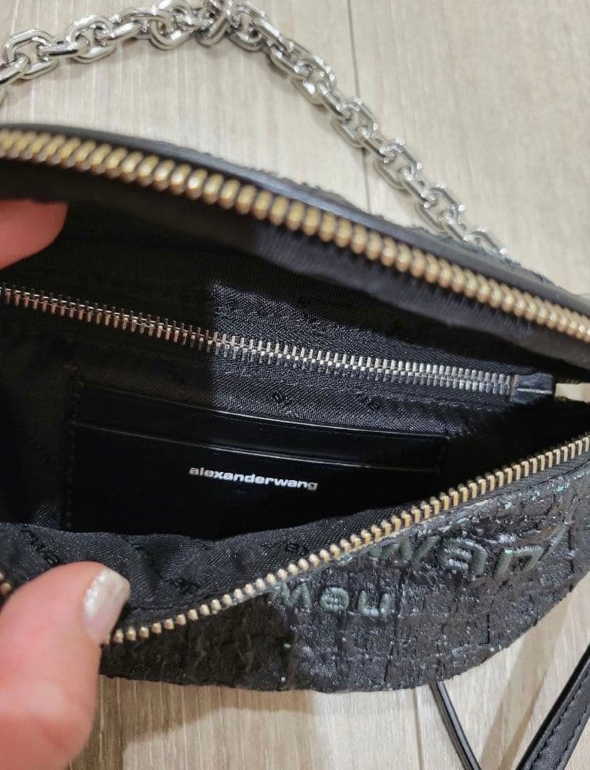 Alexander Wang Atticaツイード ハイブリッド ファニーパック