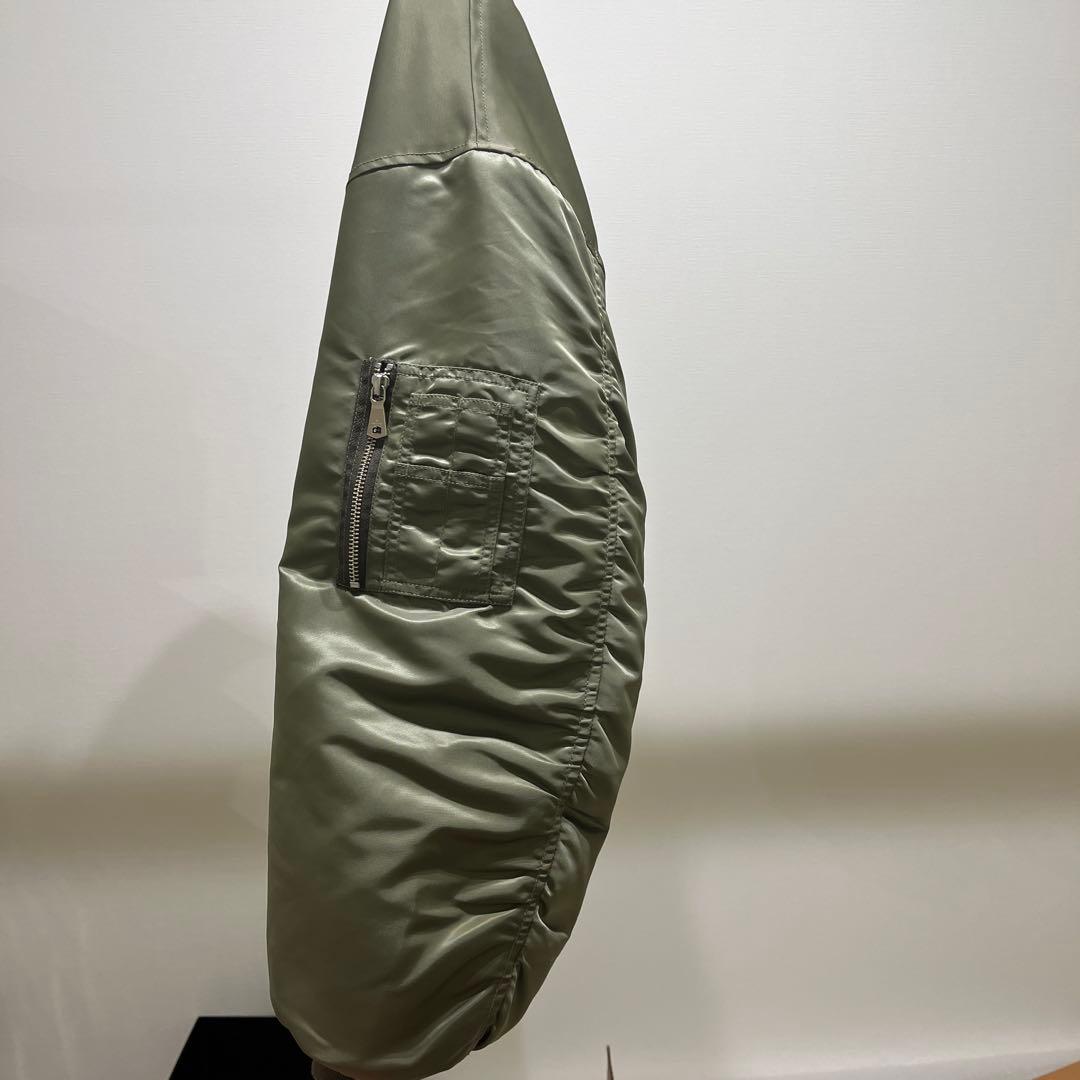 美品　Prime-Over Nylon MA-1 Bomber Jacket