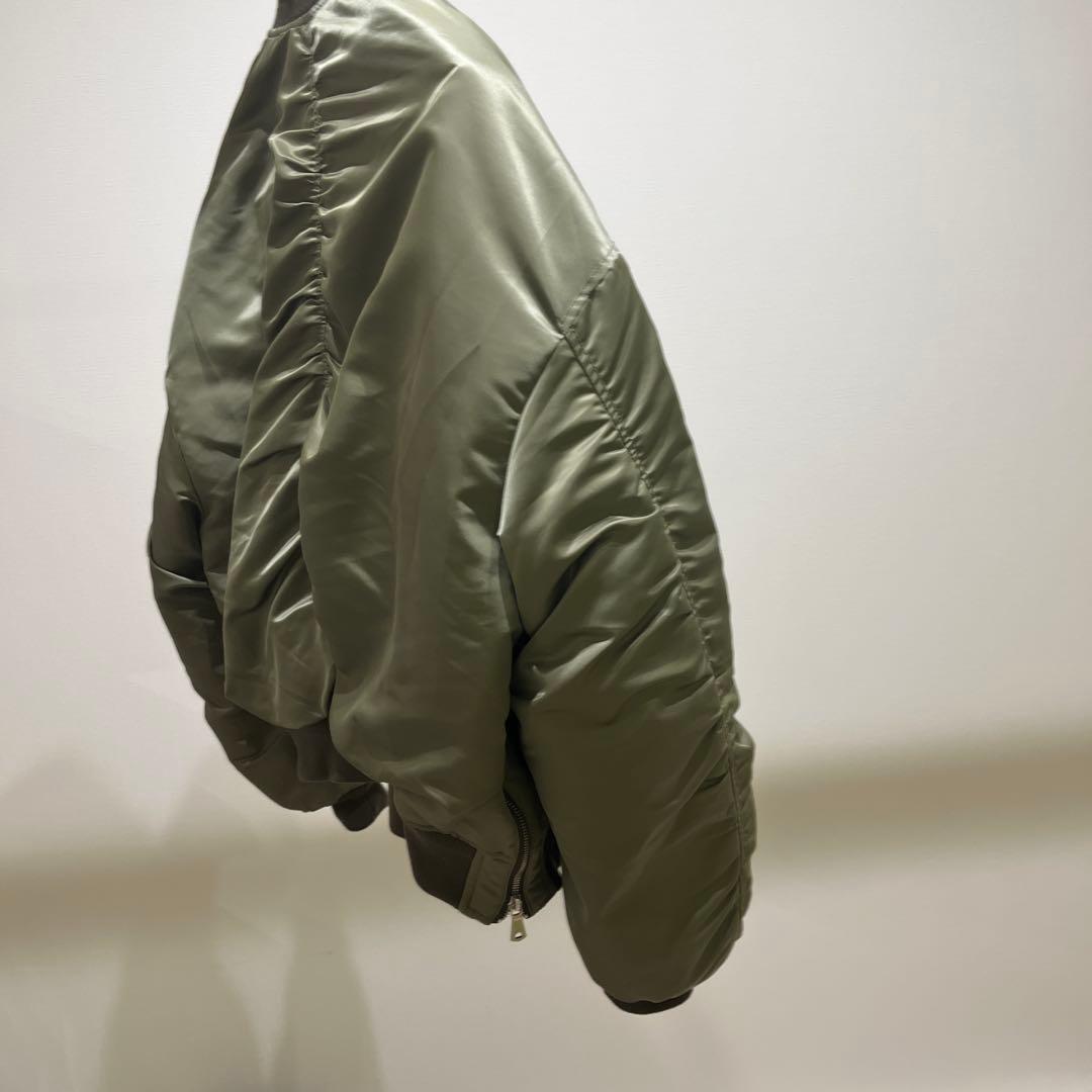 美品　Prime-Over Nylon MA-1 Bomber Jacket