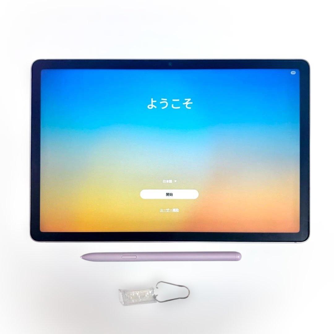 【美品】Galaxy Tab S9FE ラベンダー/本体
